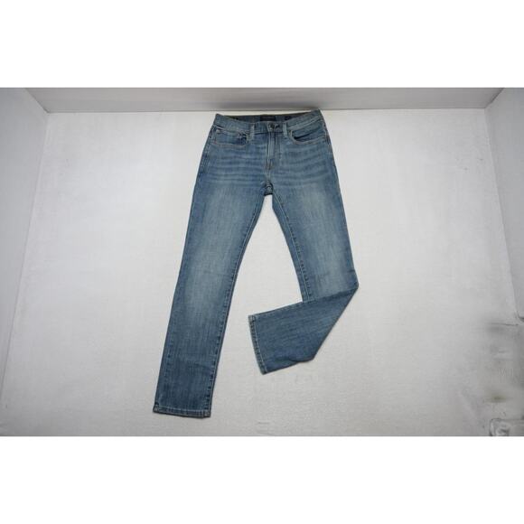 Lucky Brand 223 Straight Blue Rugged Stretch Denim Jeans Mens Size 30 x 32 - Picture 2 of 9